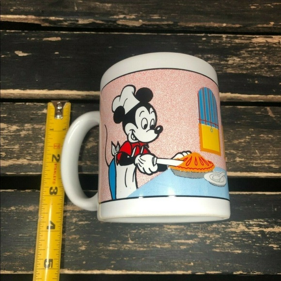 Disney Mickey Mouse Minnie Mouse Mug Coffee Cup Vintage Retro Collectible 1989 - Picture 9 of 9